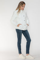 YMI Pocketed Zip Up Turtleneck Puffer Jacket