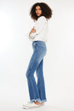 Kancan High Rise Frayed Hem Jeans