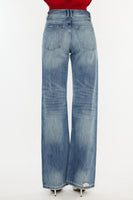 Kancan Distressed High Waist Bootcut Jeans