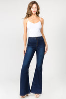 American Bazi Side Slit Flare Jeans