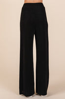 Mittoshop Elastic Waist Pants with Side Pockets