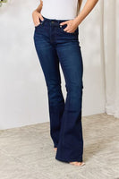 Kancan Full Size Mid Rise Flare Jeans