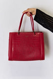 David Jones Texture PU Leather Handbag